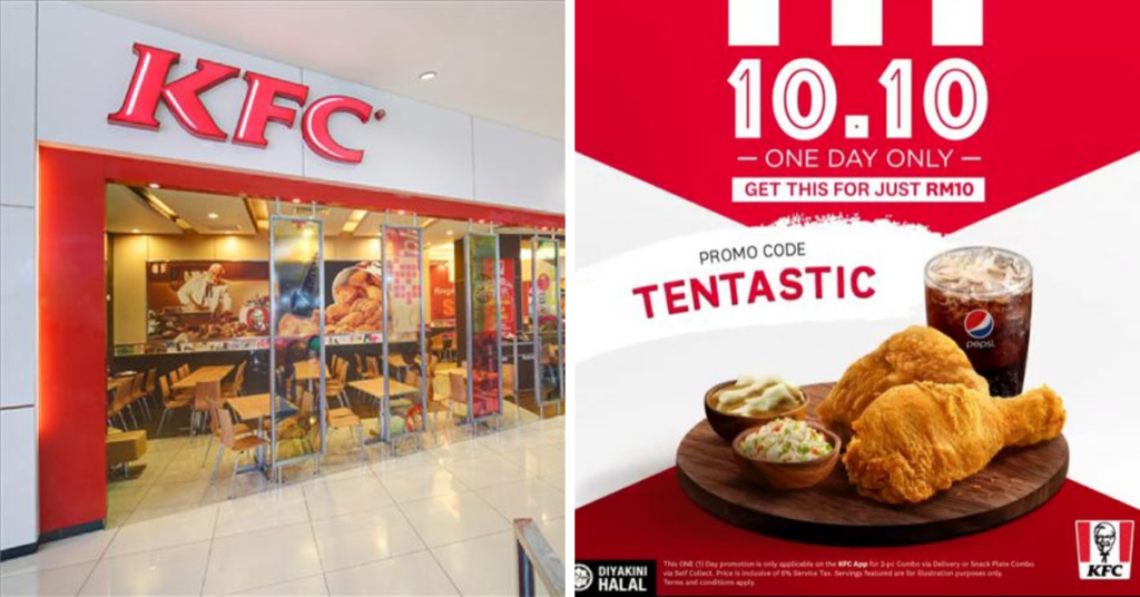 KFC Malaysia Marks 10.10 With RM10 Snack Plate Combo On 10th October