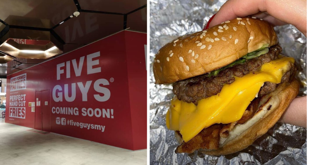 American Burger Joint, Five Guys Is Opening Soon At Genting Highlands & We're So Excited! KL