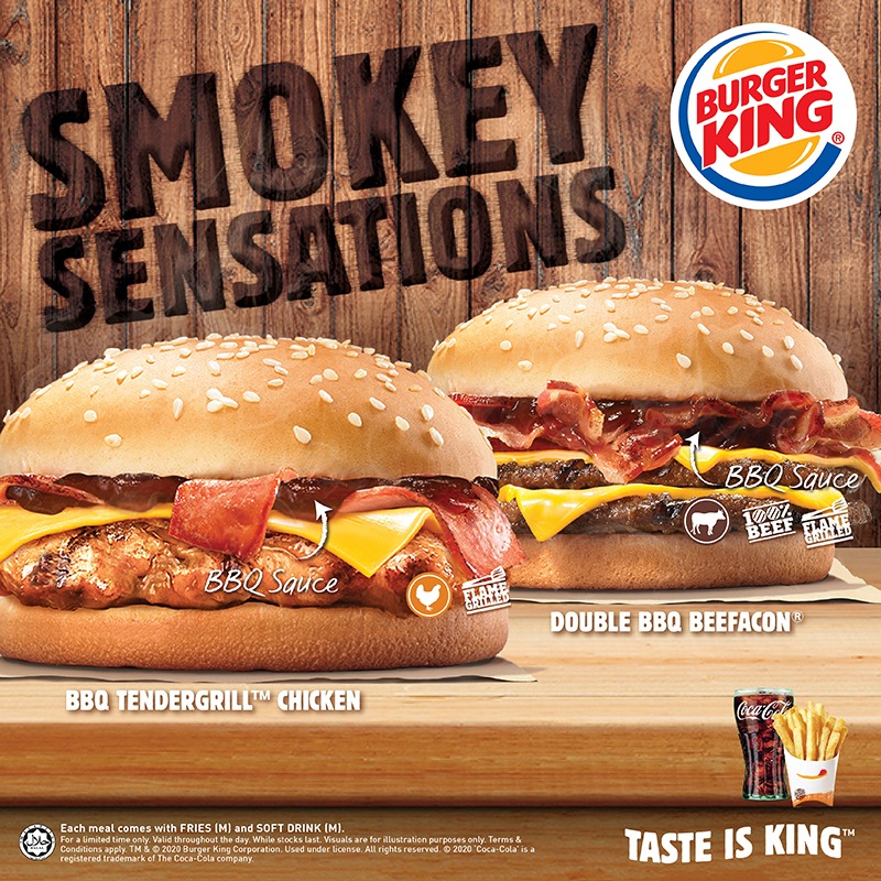 Burger King Drops New Smokey Sensations Featuring FlameGrilled Patties