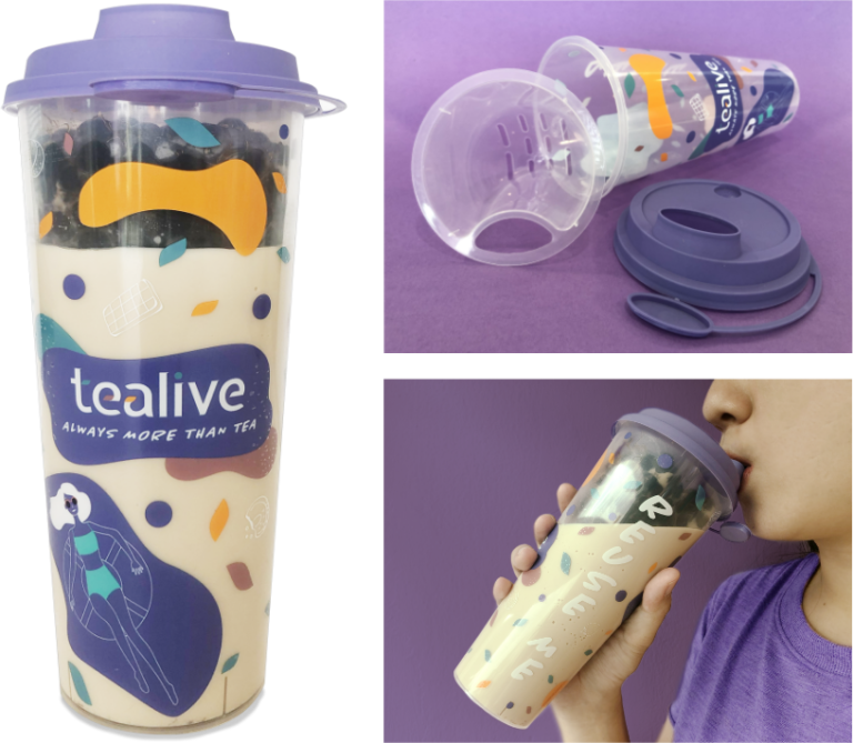 Tealive Malaysia Rolls Out Eco Strawless Cup Exclusively Online on the