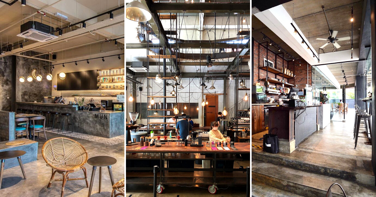 Industrial Coffee Shop At Leona Freedman Blog