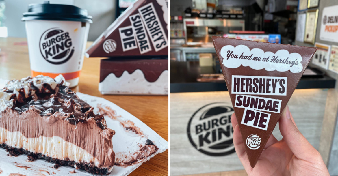Burger King Hershey's Sundae Pie - KL Foodie