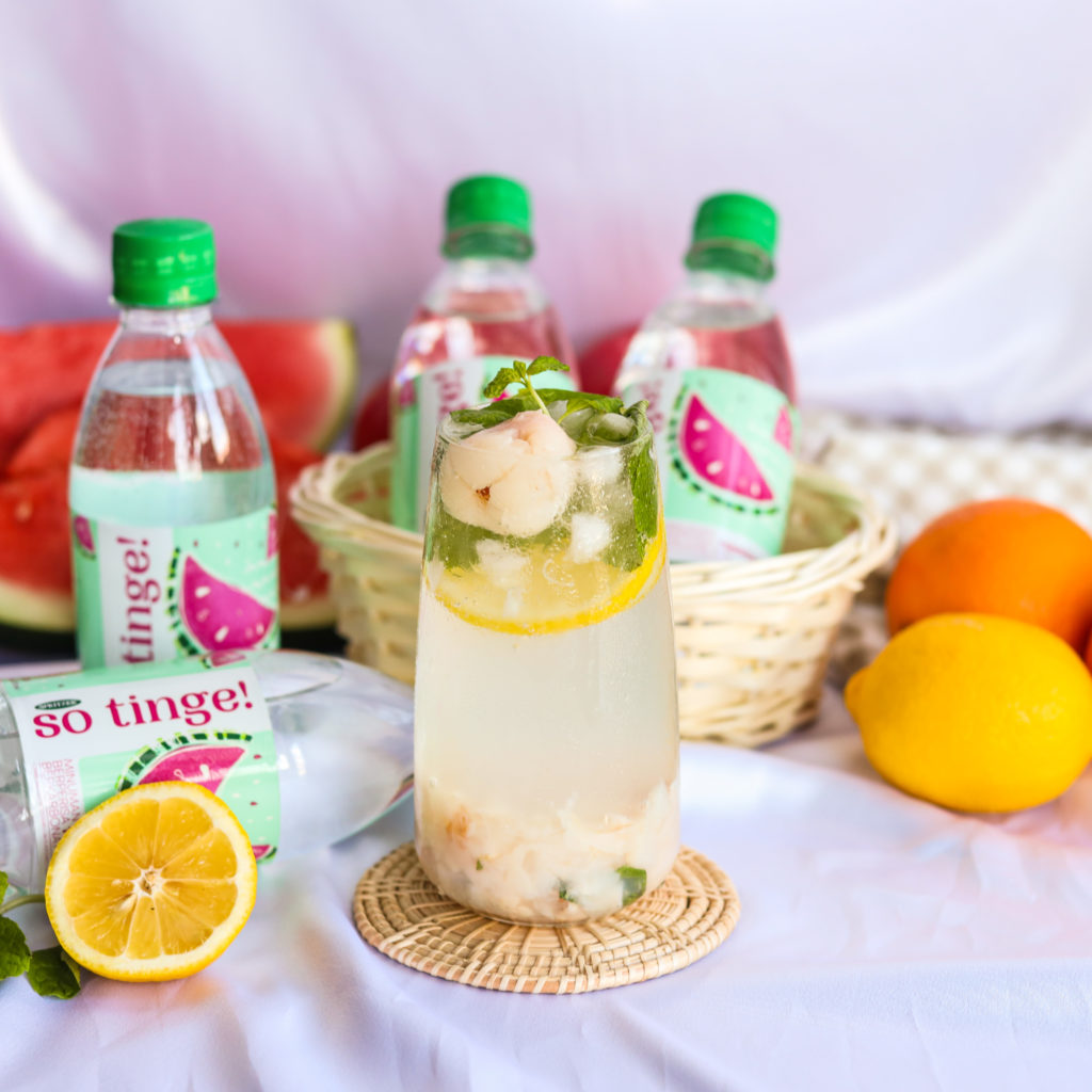 Here's How To Make Refreshing Drinks Using Spritzer Sparkling Water & Spritzer So Tinge! KL Foodie