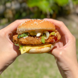 KFC Zero Chicken Burger