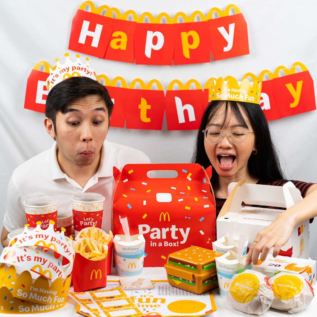 Who Needs A Reason To Celebrate When You Can Throw A Party With McD