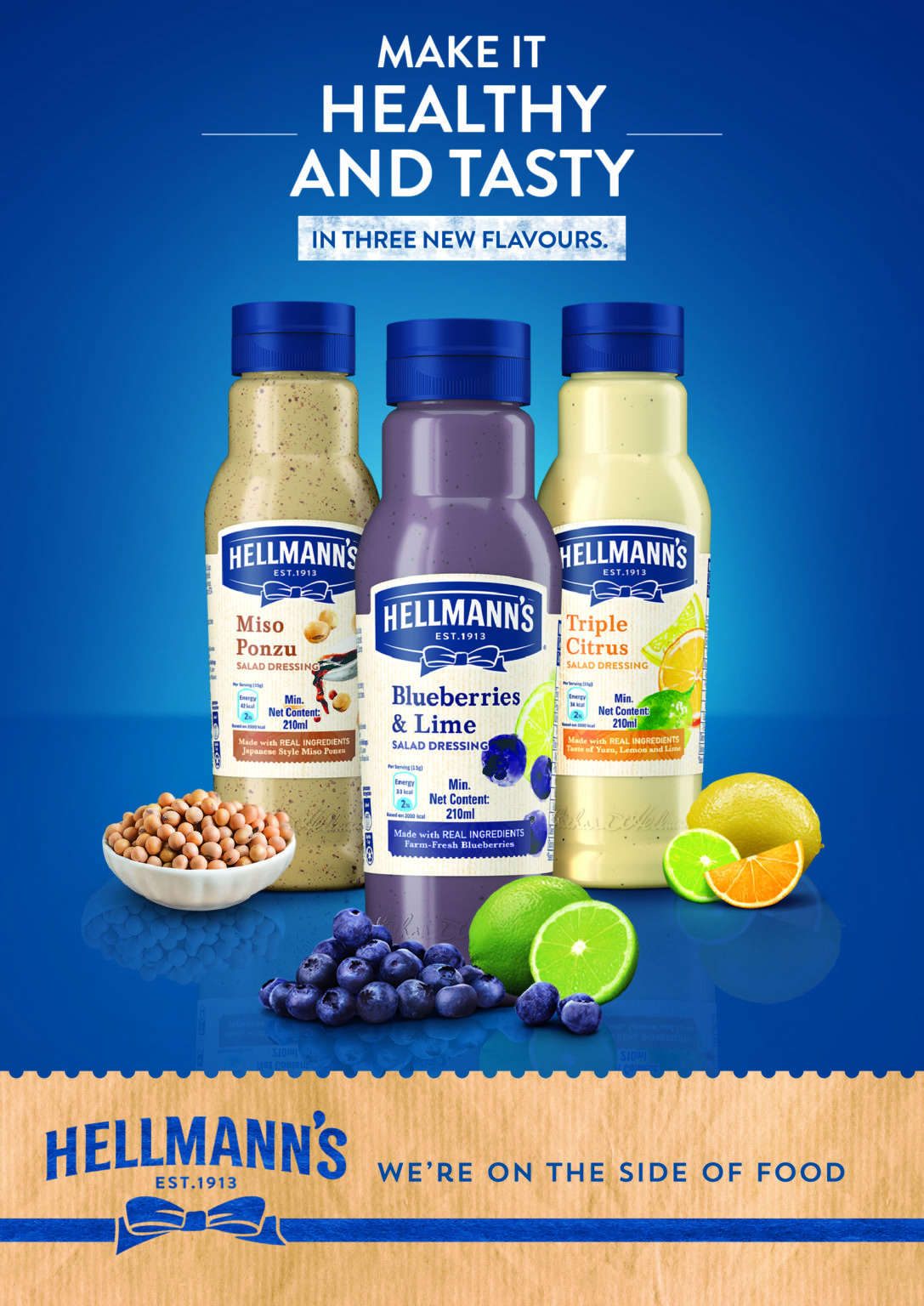 Salad Dressings Have Just Gotten Better and Healthier with Hellmann’s