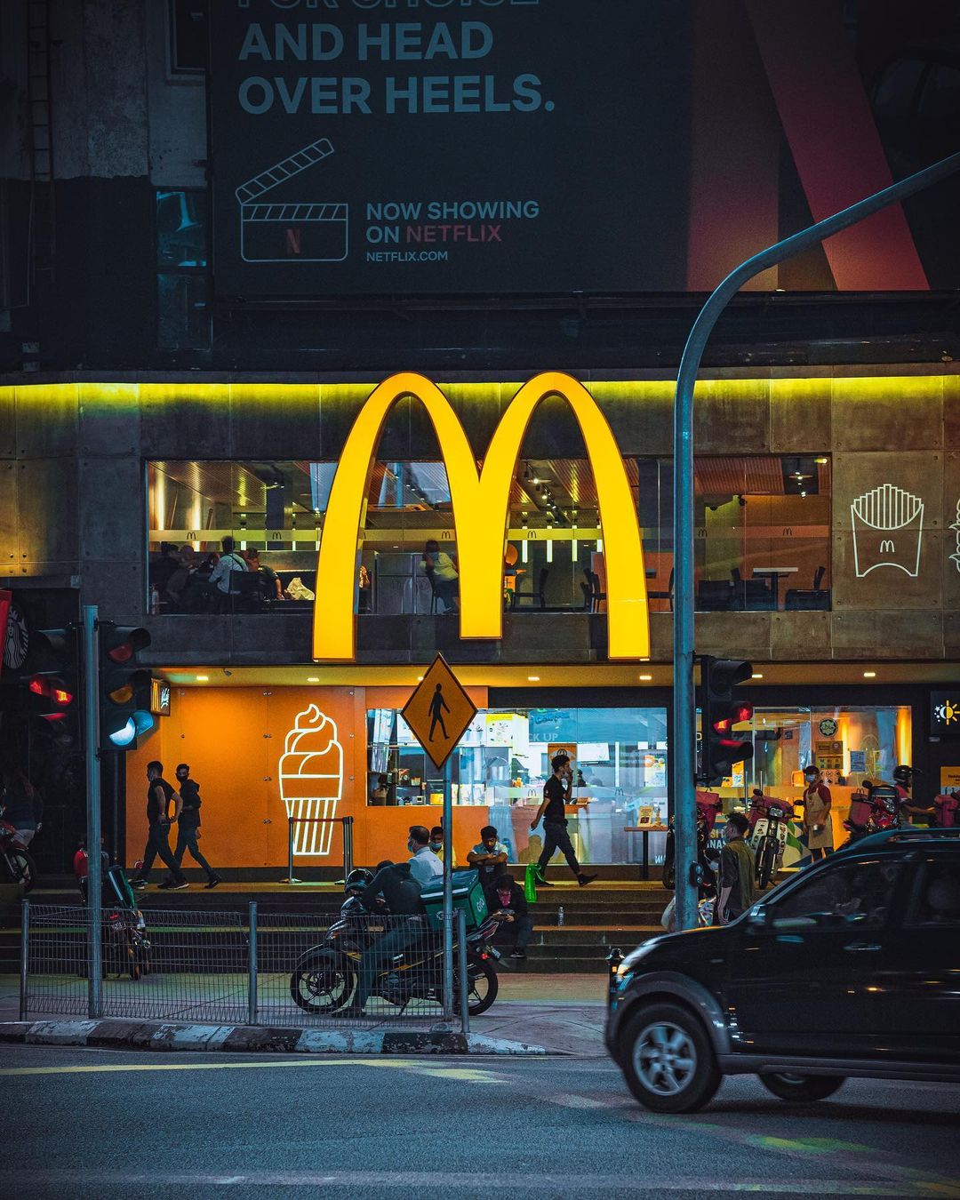 McDonald's Fries Walk Bukit Bintang