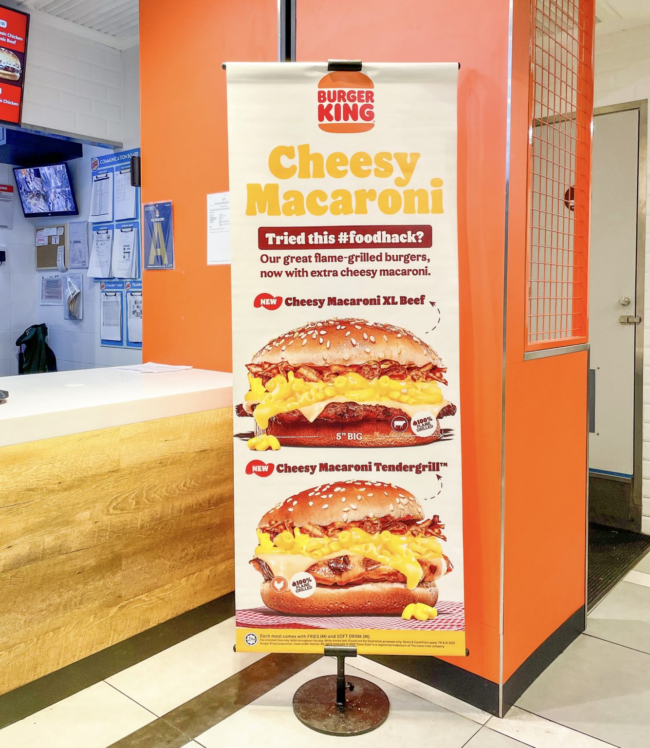 Burger King Rolls Out Indugent Cheesy Macaroni Burger For A Limited Time Only KL Foodie