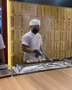 kushiyaki counter
