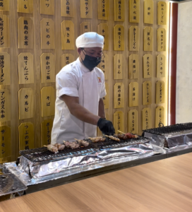 kushiyaki counter