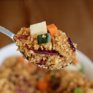 Spicy Tom Yam Caulirice Bowl