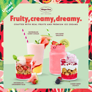 Häagen-Dazs’ Summer Creations