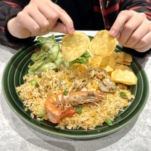 Golden Egg Krup Krup Fried Rice