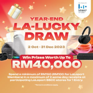 LaLaport BBCC’s Year-End La-Lucky Draw