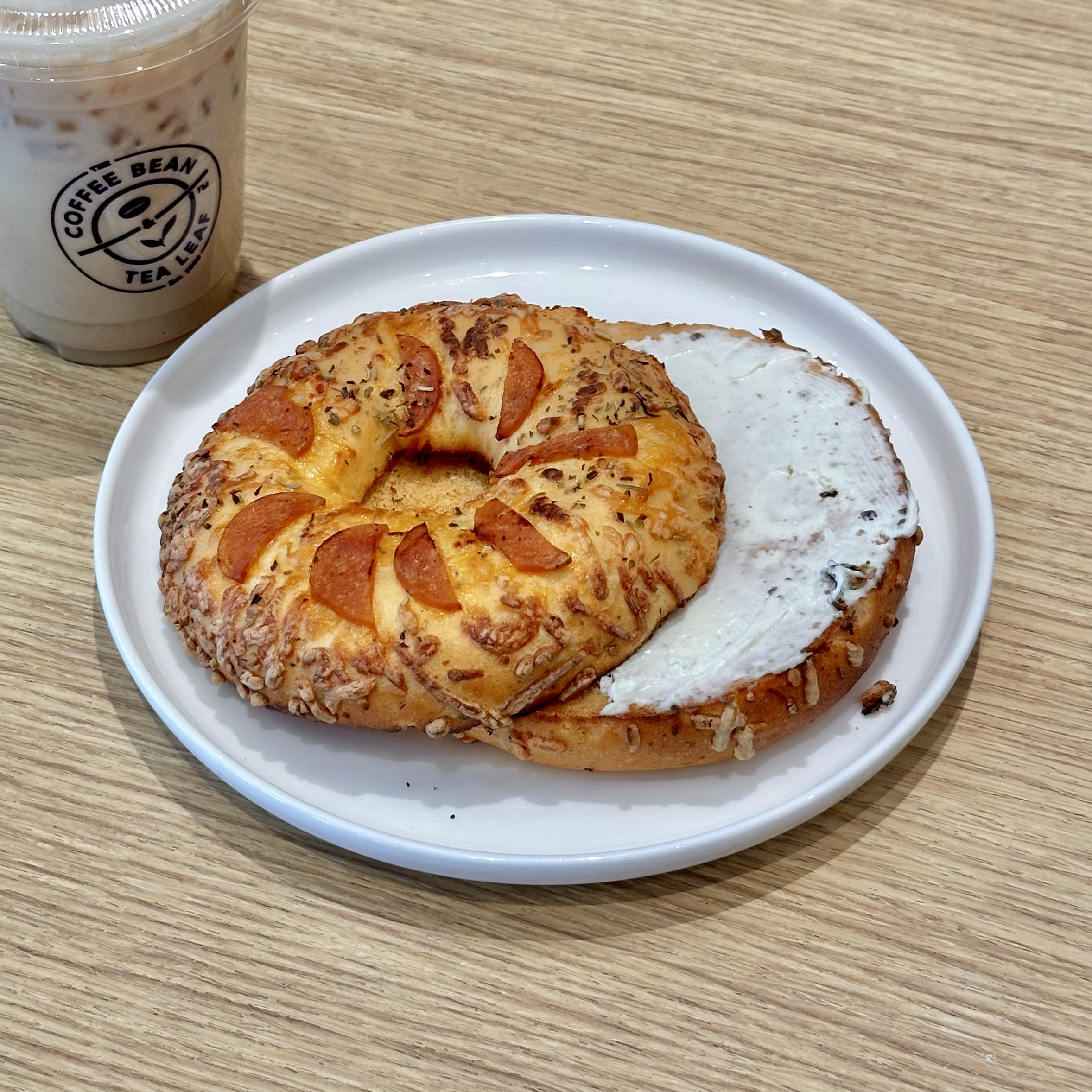 Pepperoni Bagel